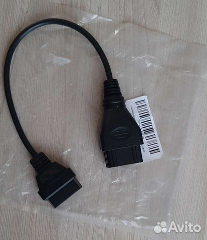Диагностический переходник obd2 на газ 12 PIN