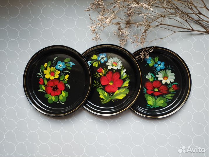 Поднос жостово СССР