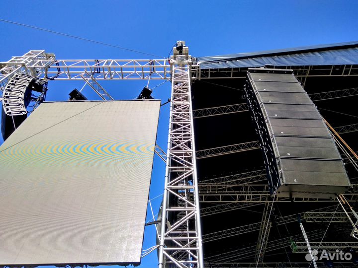 Звук аренда прокат линейный массив