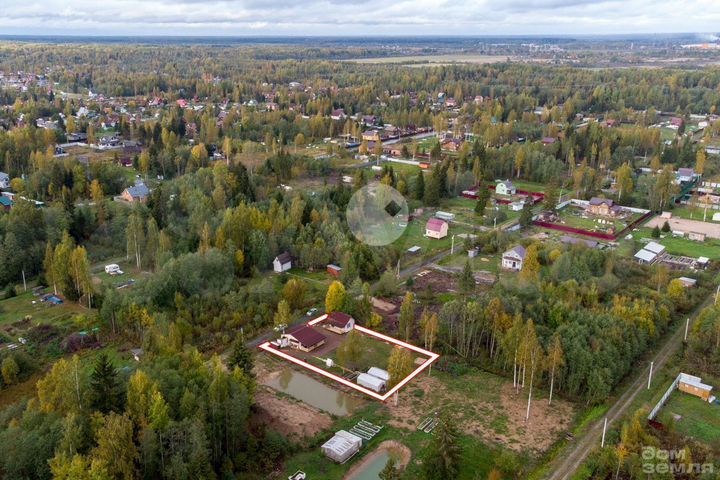 Дом 60 м² на участке 10 сот.