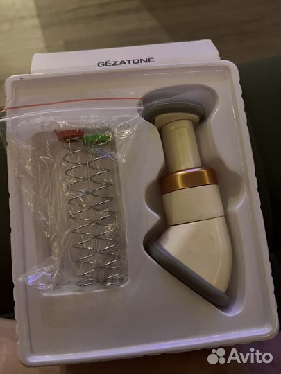 Тренажер для подтяжки шеи и овала лица gezatone