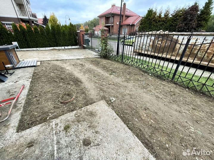 Рулонный газон под ключ