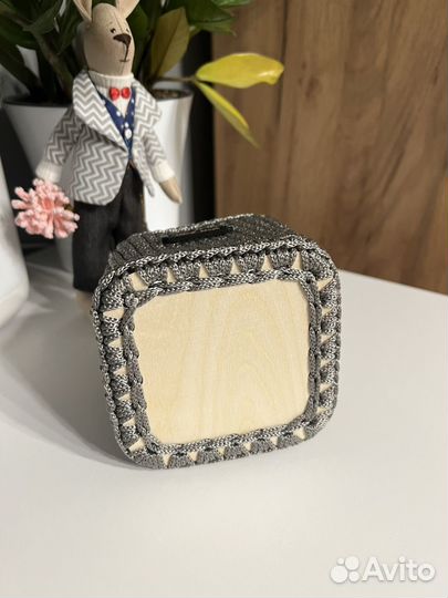 Корзинка вязаная 10х10