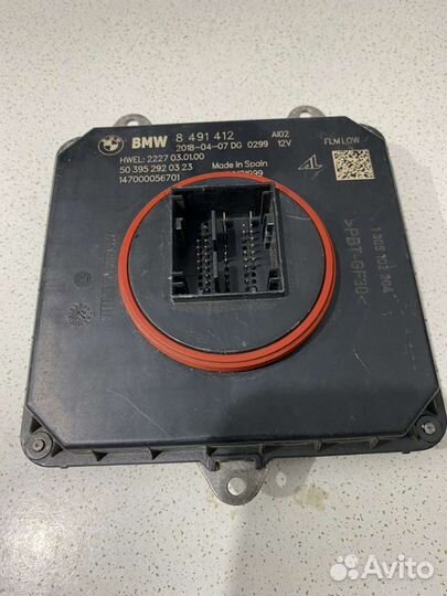 Блок управления фары Bmw 5 Series G30 G31 2016