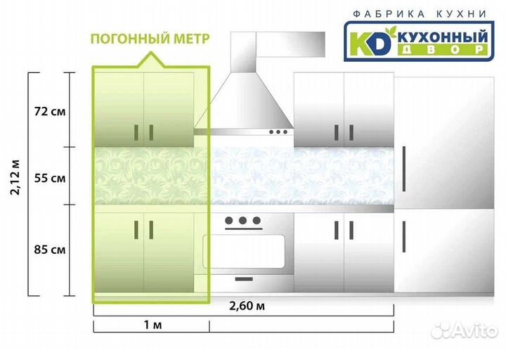 Кухонный гарнитур от производителя