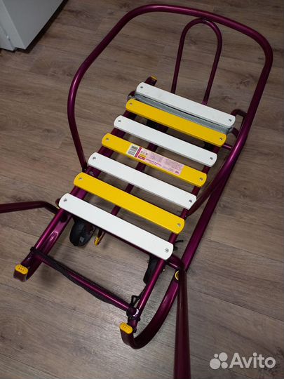 Детские санки с колесами