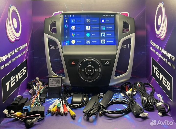 Штатная магнитола Ford Focus 2011-2019 CC3 2K 4-64