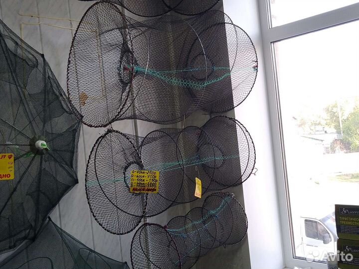 Раколовки цилиндрические,D30*60cм, 5 видов