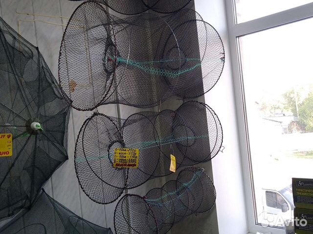 Раколовки цилиндрические,D30*60cм, 5 видов