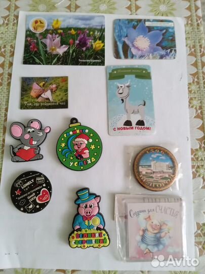 Магнитики на холодильник