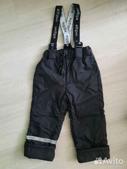 Новые брюки на флисе р-р 92