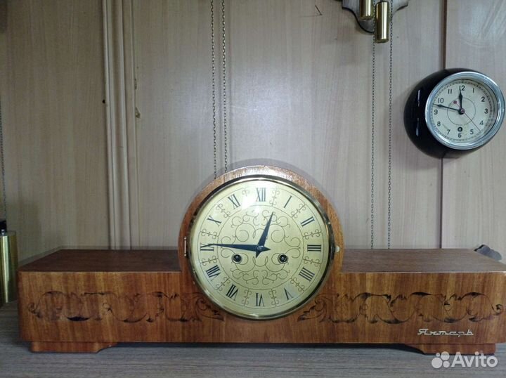 Часы настольные балансовые с боем очз