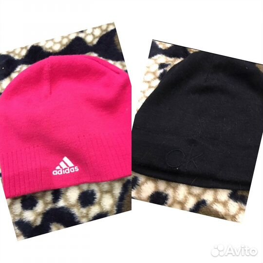 Оригиналы. Шапки Calvin Klein и Adidas