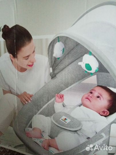 Шезлонг детский электрический