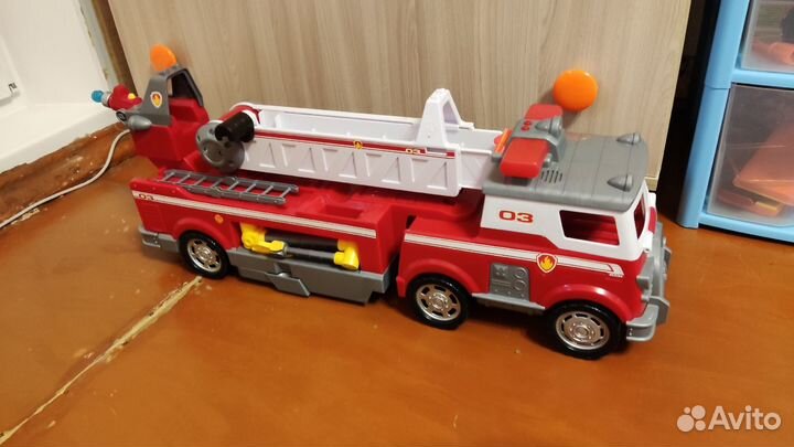 Щенячий патруль Суперспасатели Пожарная машина