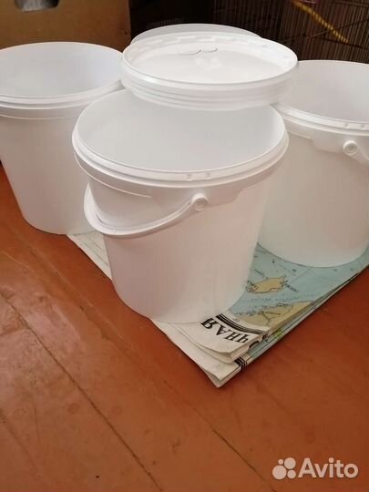 Ведра пластиковые