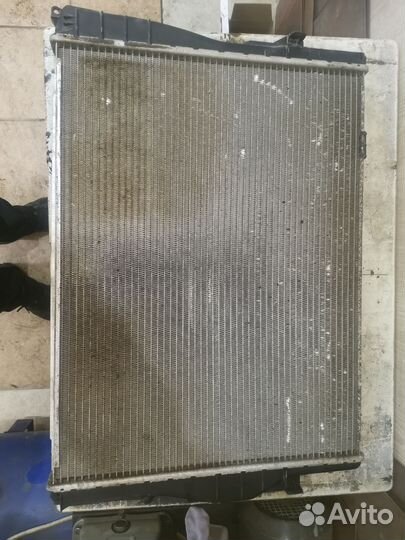 Радиатор основной, радиатор кондиционера, АКПП