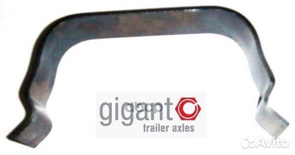 Пластина тормозной колодки фиксирующая Gigant