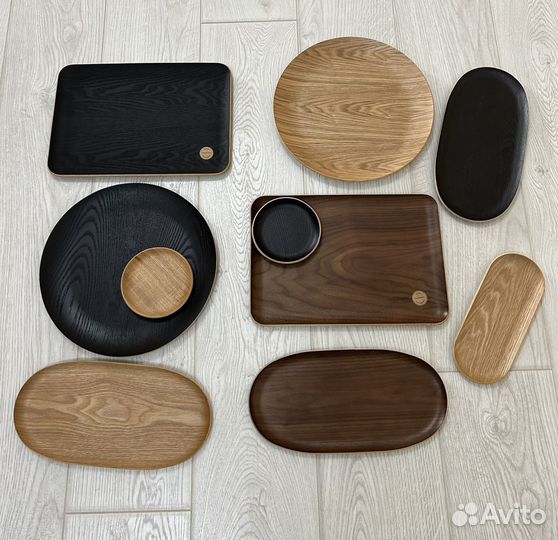 Деревянные подносы, подставки Zara Home новые