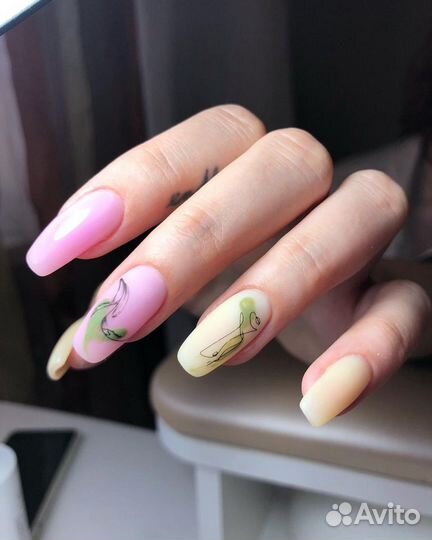 Маникюр/педикюр/наращивание ногтей/брови/ресницы