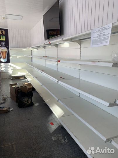 Стеллаж. Прилавок. Витрина