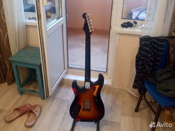 Электрогитара lead star Германия (антиквариат)