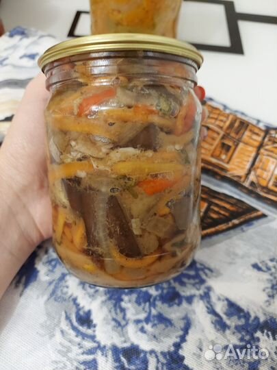 Домашние соленья, яица, овощи, грибы