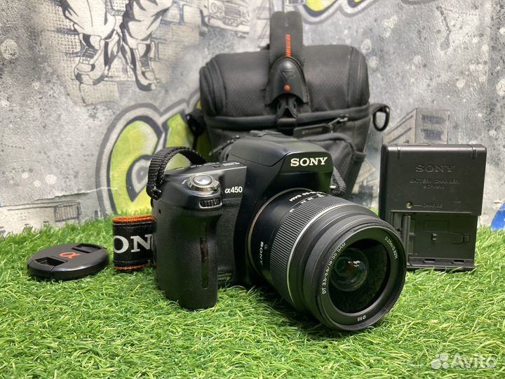 Sony A450 kit 18-55mm 3.5-5.6 SAM