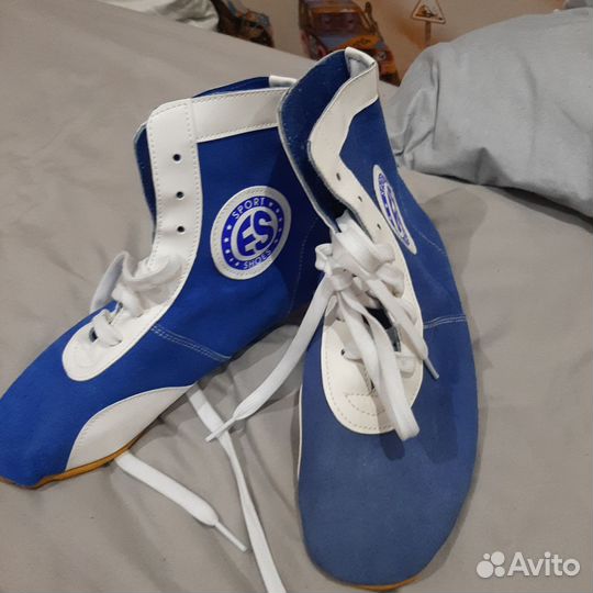 Борцовки н/замша на 38р