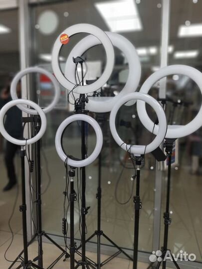 Световое кольцо со штативом Ring Fill Light (диаме