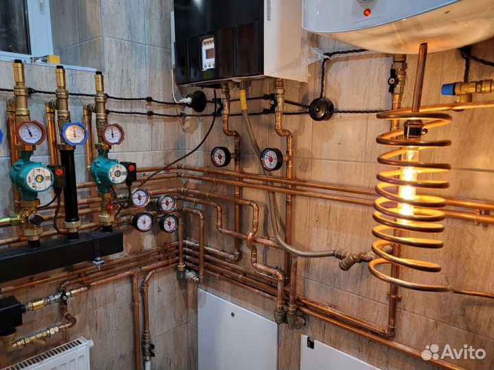 Сантехник, монтаж отоплния, ремонт котлов