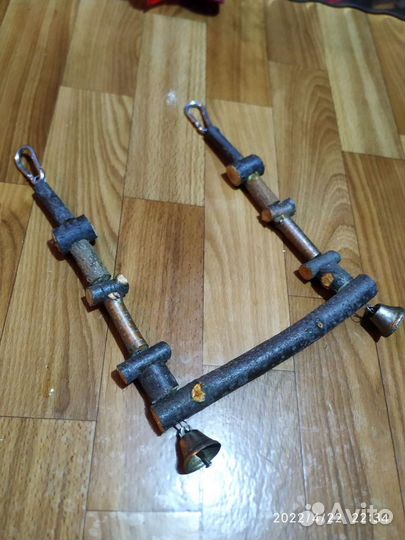 Деревянные игрушки лестница качели жердочки для во