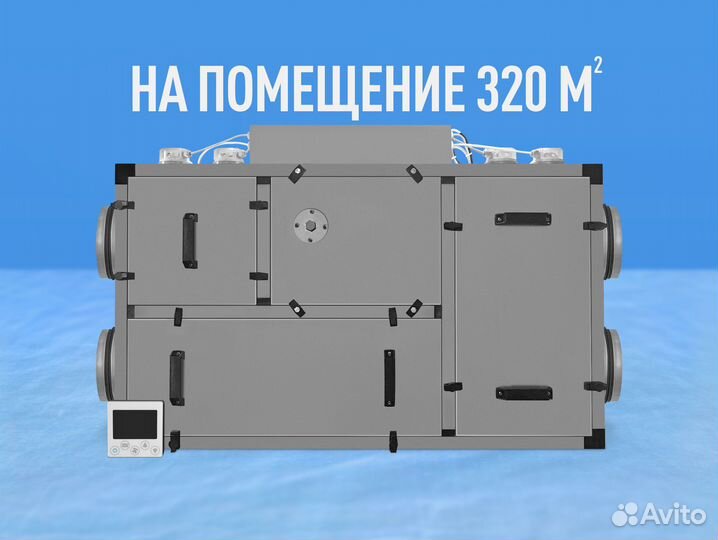 Вентиляционная установка приточно вытяжная рекупер