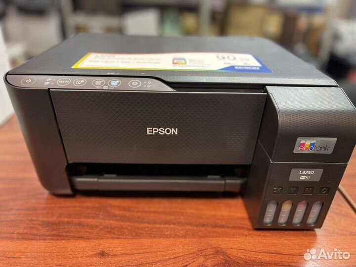 Мфу струйный цветной epson EcoTank L3250 (343)