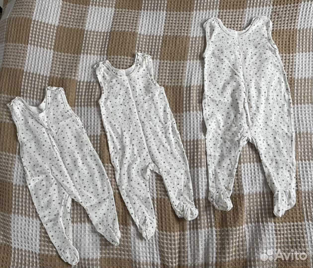 Детские вещи пакетом 62 68 80