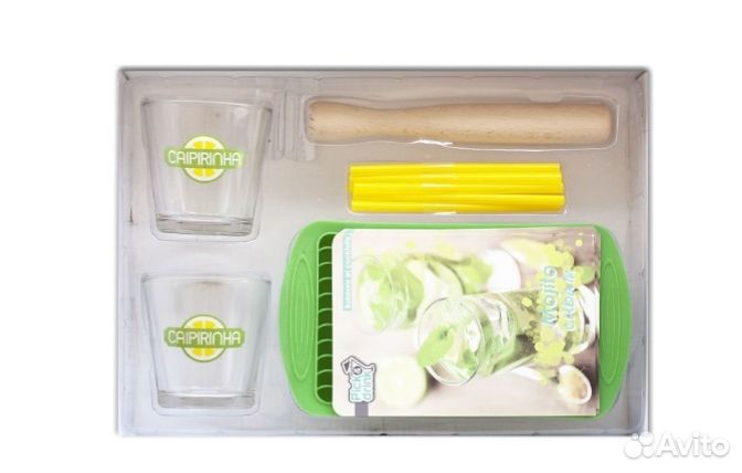 Набор для приготовления коктейлей (кайпириньи) )