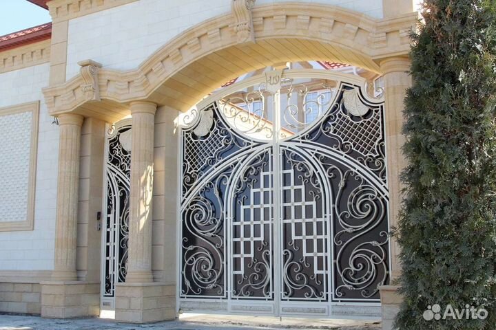 Кованные ворота