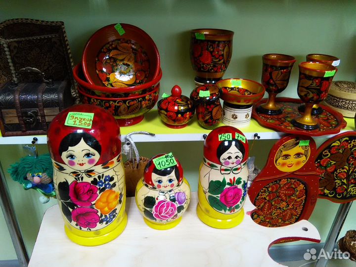 Деревянная игрушка из 10-три кукол Матрёшка, новые