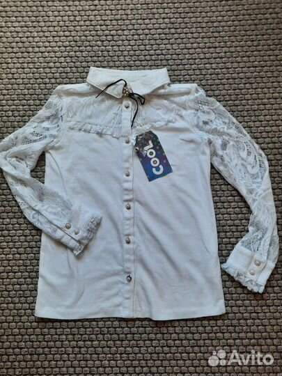 Блуза школьная новая