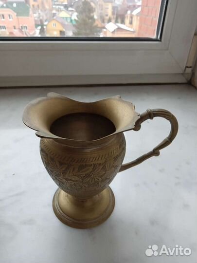 Набор посуды из латуни