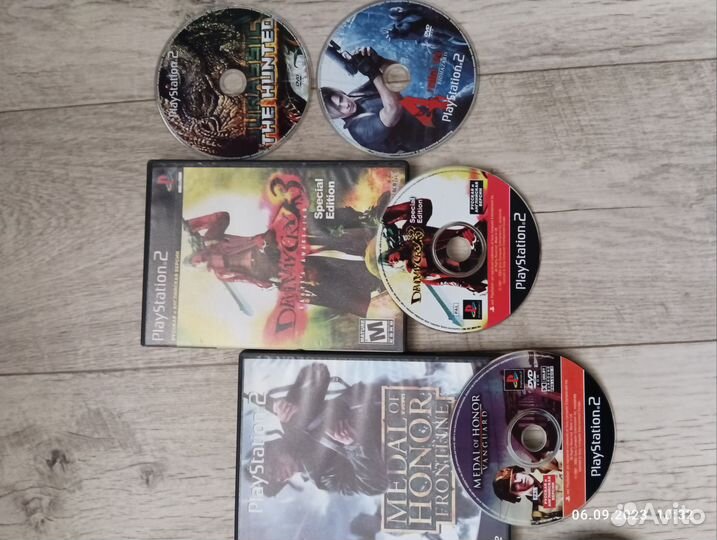 Игровые диски на ps2