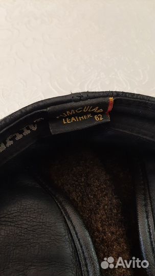 Шапка натуральная кожа