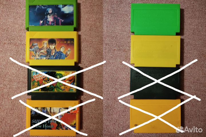 Картриджи для dendy 8 bit (4 Часть)