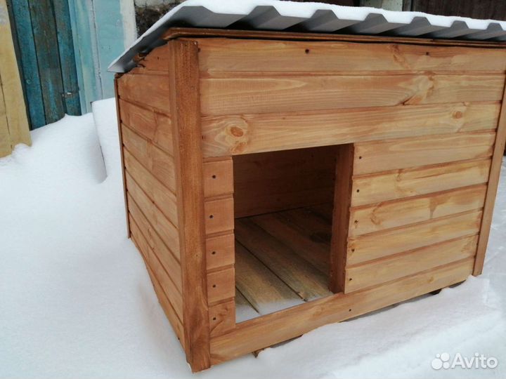 Будка для собаки утепленная