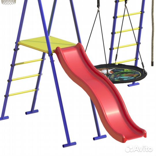 Горка для дск Юный спортсмен и Бэйбик