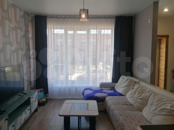 3-к. квартира, 51,6 м², 2/2 эт.