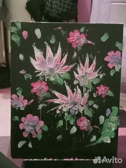 Картина маслом на холсте большая