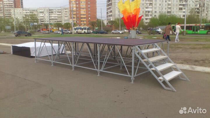 Аренда сцены подиума для мероприятий