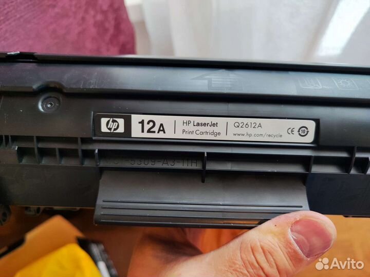 Картридж 12А для принтера лазерного HP