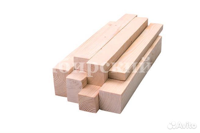 Рейка, брусок из сосны, 30х30, сорт AB